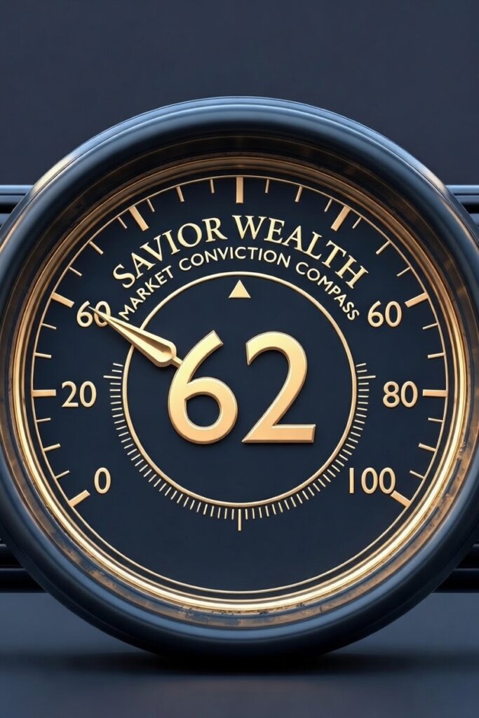 Savior Market Conviction Compass February 13th, 2026 - Current Reading 62