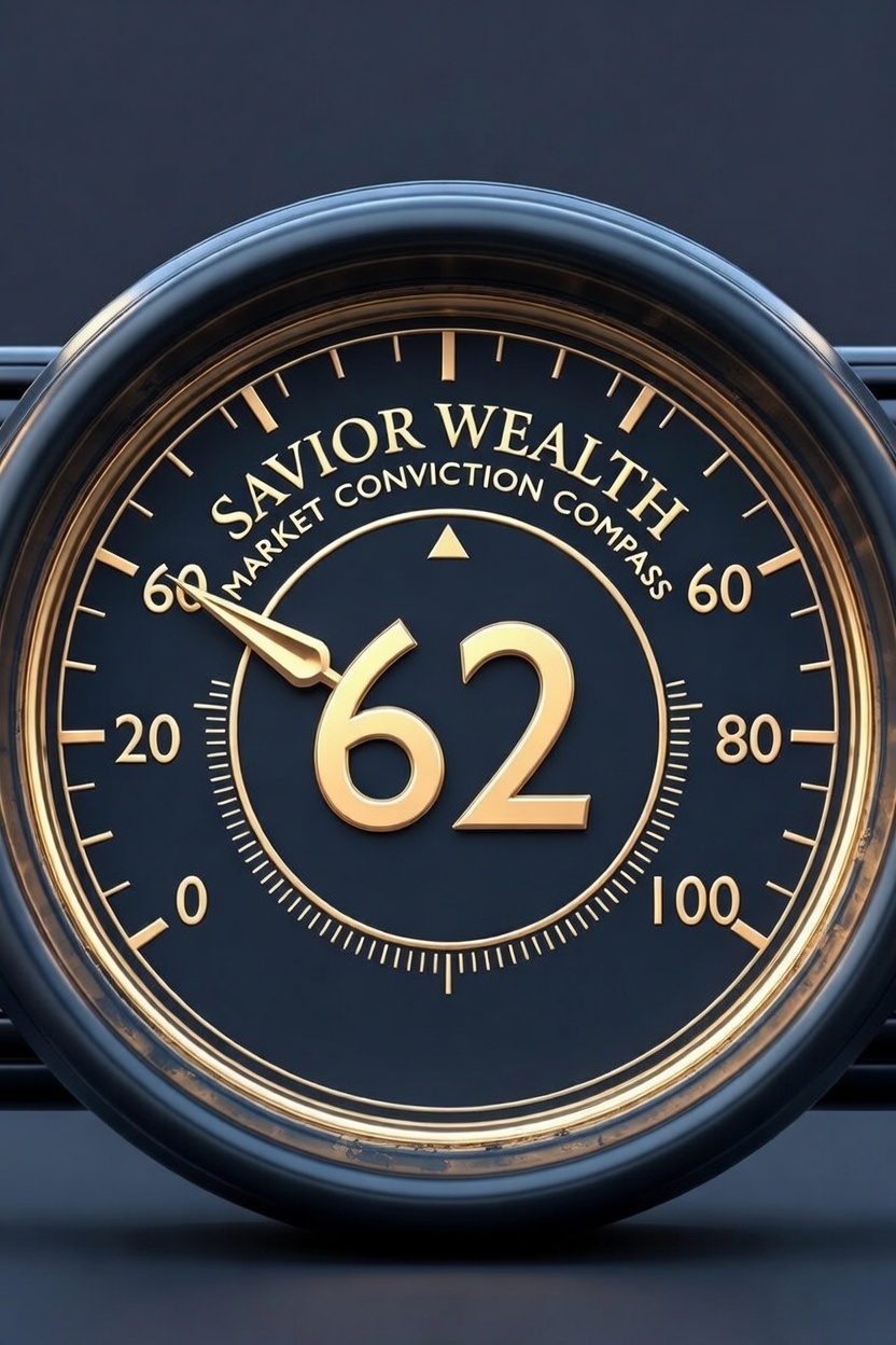 Savior Market Conviction Compass February 13th, 2026 - Current Reading 62