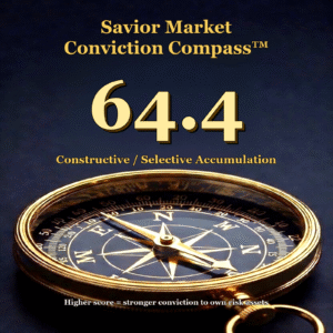 Savior Market Conviction Compass weekly insight hero image