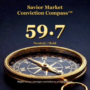 Savior Market Conviction Compass weekly insight hero image