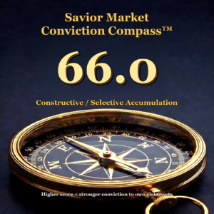 Savior Market Conviction Compass weekly insight hero image