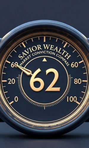 Savior Market Conviction Compass February 13th, 2026 - Current Reading 62